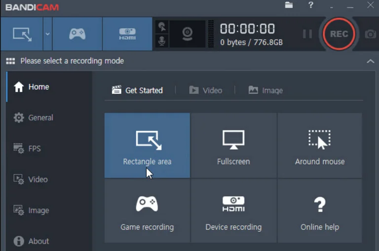 Bandicam được thiết kế phù hợp cho cả người mới bắt đầu hay những game thủ chuyên nghiệp