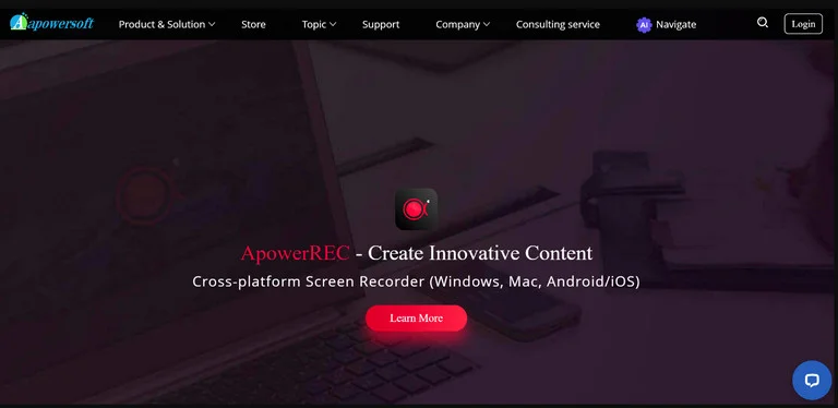 Apowersoft Free Online Screen Recorder không giới hạn thời gian quay video