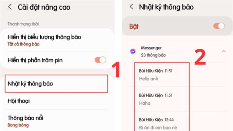 cách xem tin nhắn đã thu hồi trên Messenger