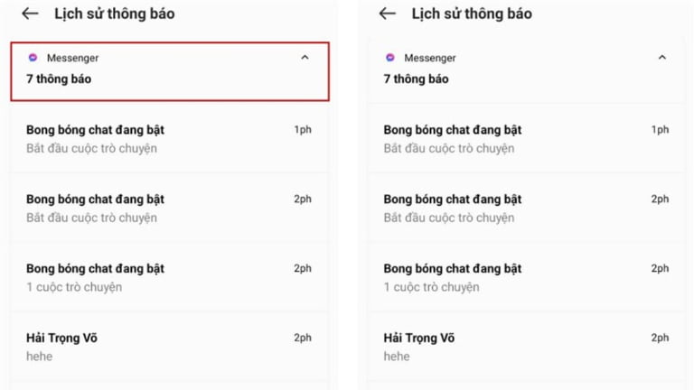 cách xem tin nhắn đã thu hồi trên Messenger