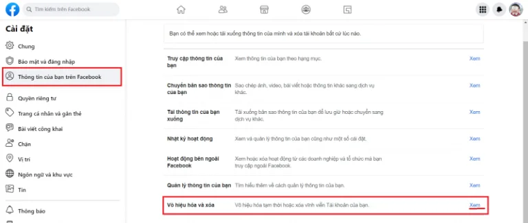 cách khóa Messenger