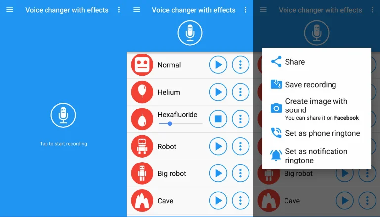 App chỉnh giọng nói