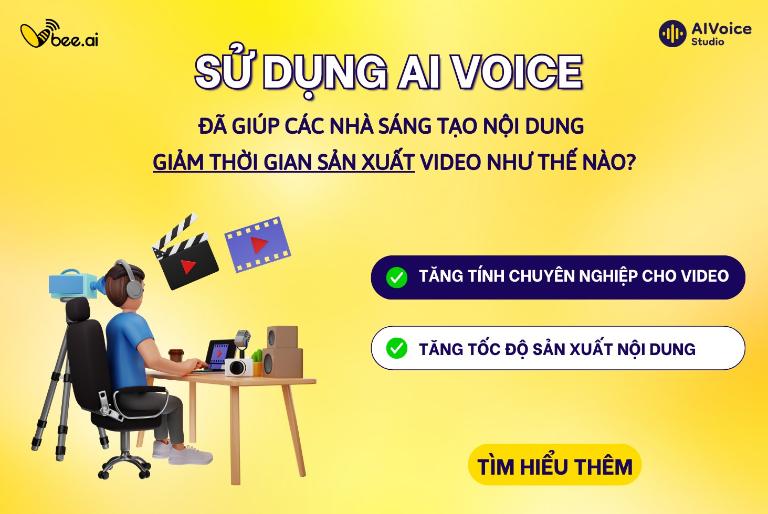 Giải pháp Vbee AIVoice được đánh giá nổi bật và chất lượng hàng đầu.