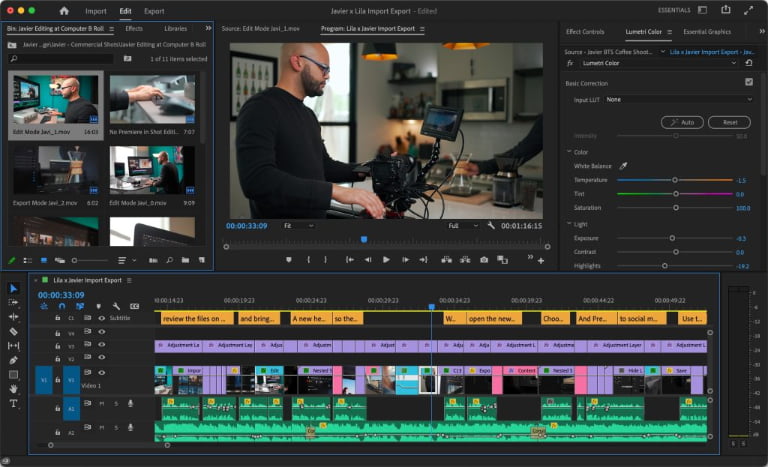 Adobe Premiere là phần mềm chỉnh sửa video đòi hỏi kỹ thuật cao