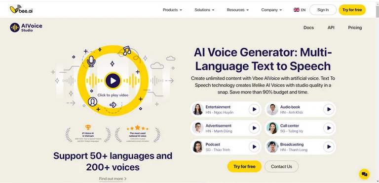 Vbee helps businesses deliver intelligent self-service and enhanced customer experiences