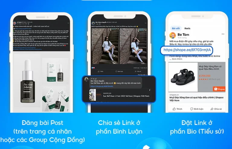 Tận dụng mạng xã hội khác như Facebook, Instagram,...