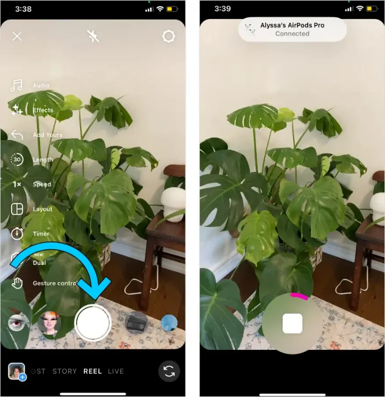 tạo reel trên Instagram