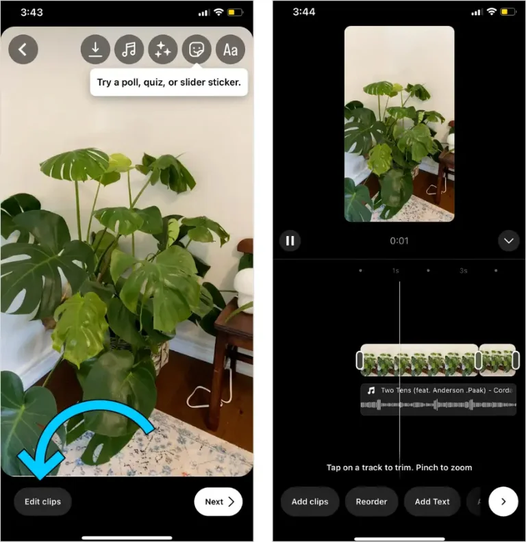 tạo reel trên Instagram