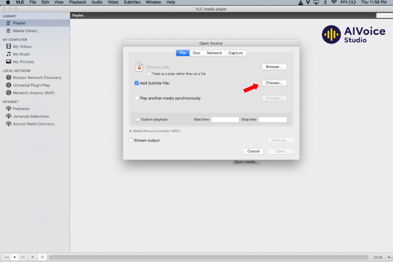 Cách chọn phụ đề thủ công trong VLC Media Player