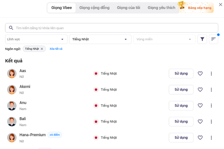 Chuyển Văn Bản Thành Giọng Nói Tiếng Nhật (Japanese Text-to-Speech) 3 Tạo giọng đọc AI tiếng Nhật dễ dàng với Vbee AIVoice.