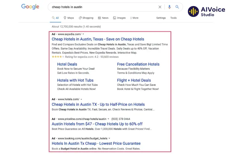 Quảng cáo tìm kiếm (Google Search Ads)
