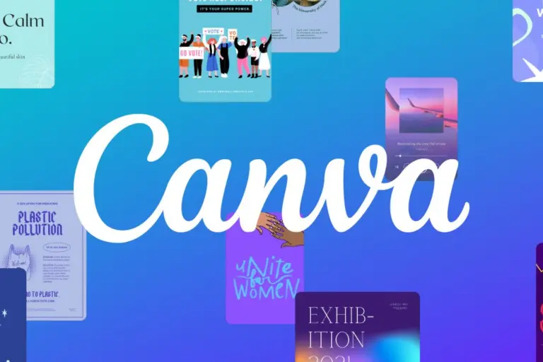 Canva - Công cụ thiết kế ảnh Facebook với các mẫu có sẵn.