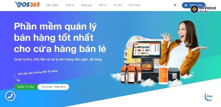 Phần mềm POS365 cung cấp nhiều tính năng quản lý bán hàng hữu ích cho nhà bán hàng.