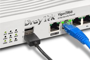 Vigor 2866, một trong những dòng router DrayTek bị lỗi. Ảnh: An Phát