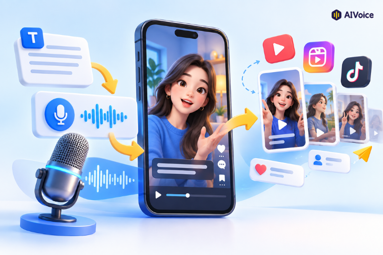 Ứng dụng TTS để lồng tiếng tự động cho Video, Shorts, Reels và TikTok
