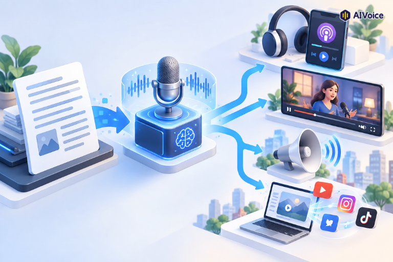 Cách Text-to-Speech hoạt động trong lĩnh vực truyền thông