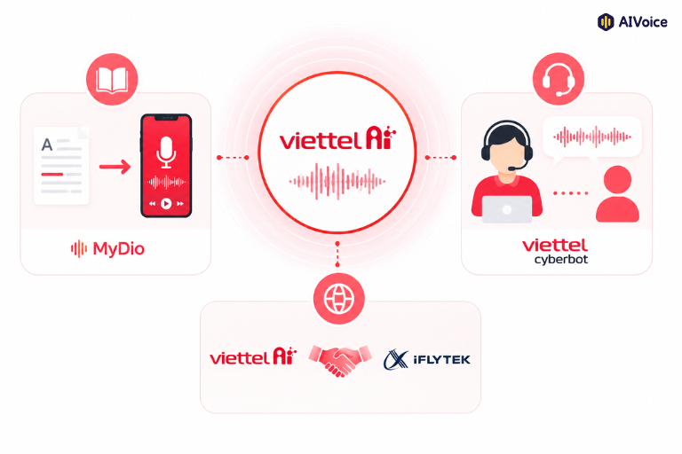 Vbee AIVoice so với Viettel AI: nên chọn nền tảng TTS tiếng Việt nào? 2 Viettel AI TTS đang được ứng dụng trong thực tế như thế nào?